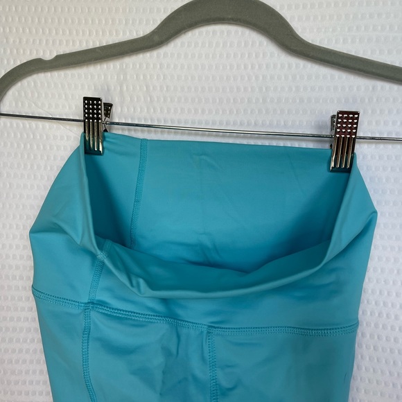 Active Turquoise Mesh Capri 20” - Picture 3 of 3